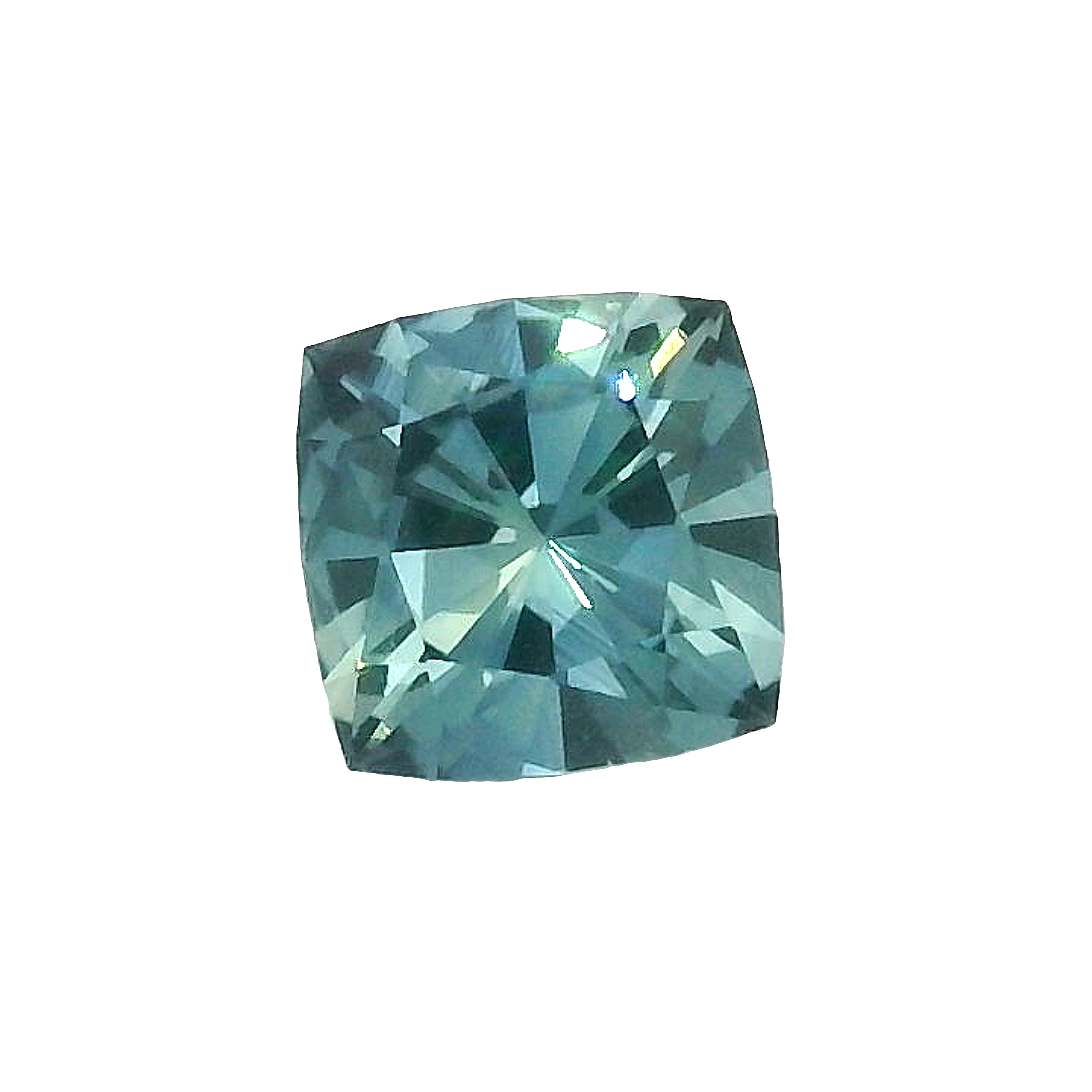 0.76ct , Blue Cushion cut Tasmanian Sapphire