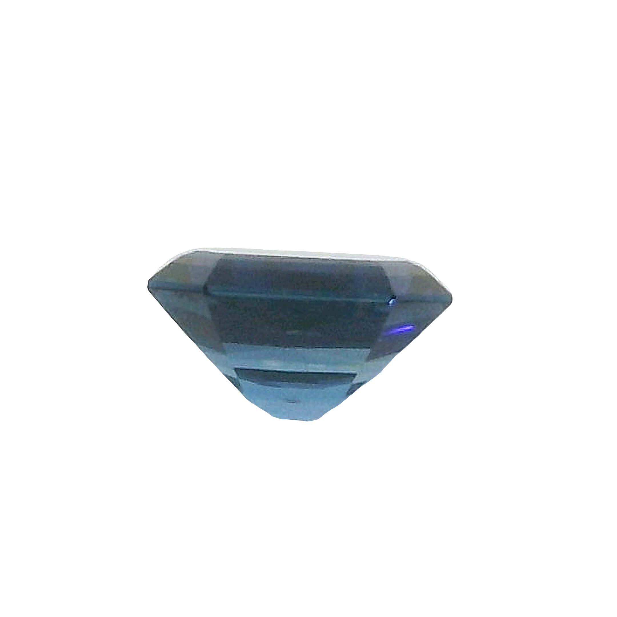 0.79ct , Blue Emerald cut Tasmanian Sapphire