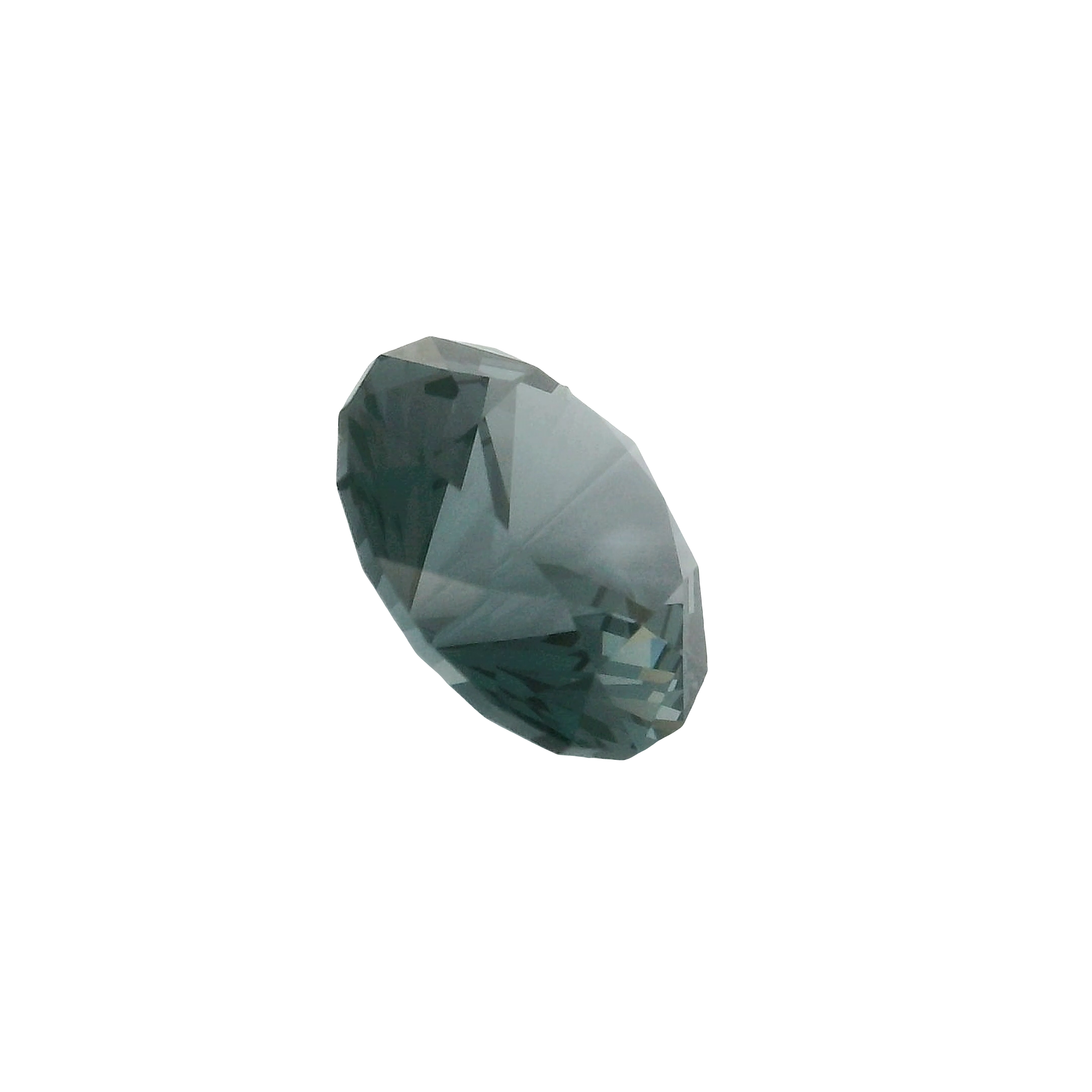 2.49ct , Blue Round Brilliant cut Spinel