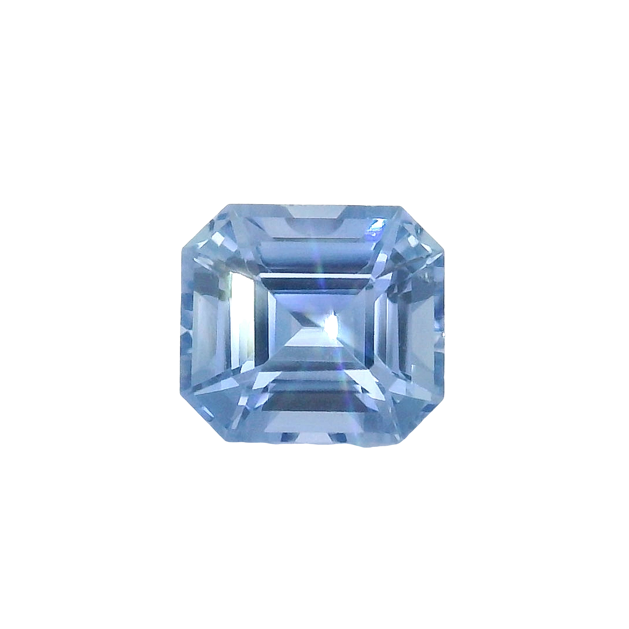 1.34ct , Blue Emerald cut Sapphire