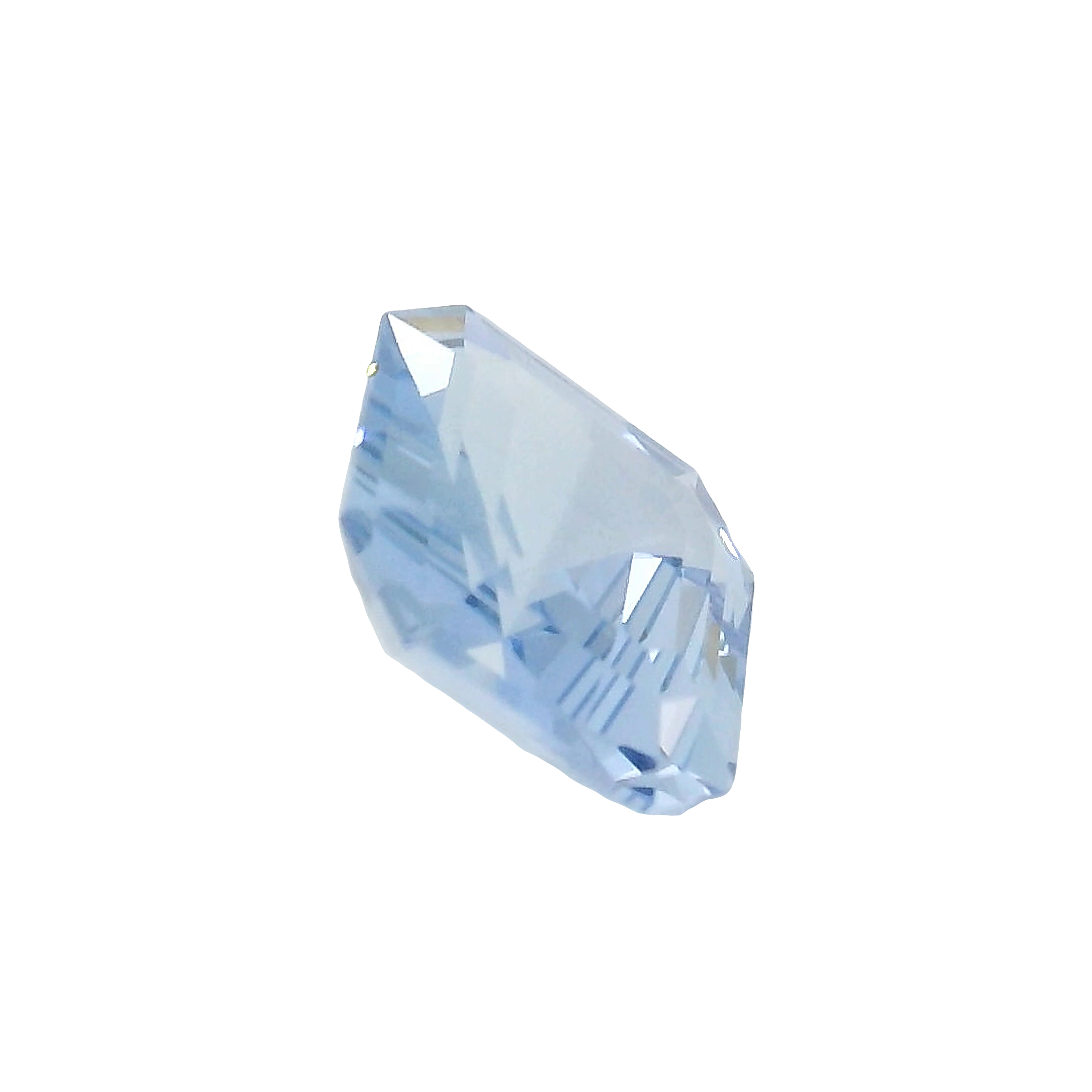 1.71ct , Blue Emerald cut Sapphire