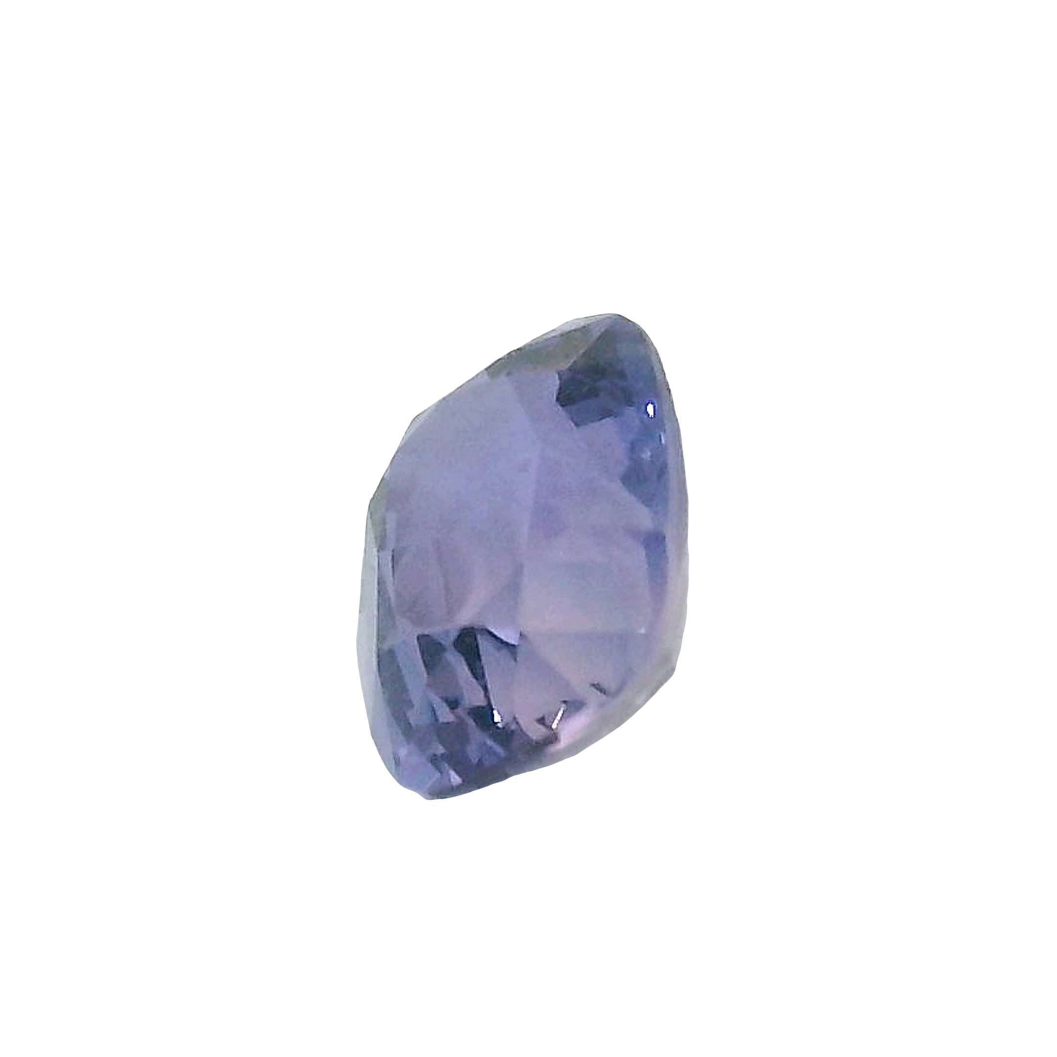 1.61ct , Purple Cushion cut Sapphire