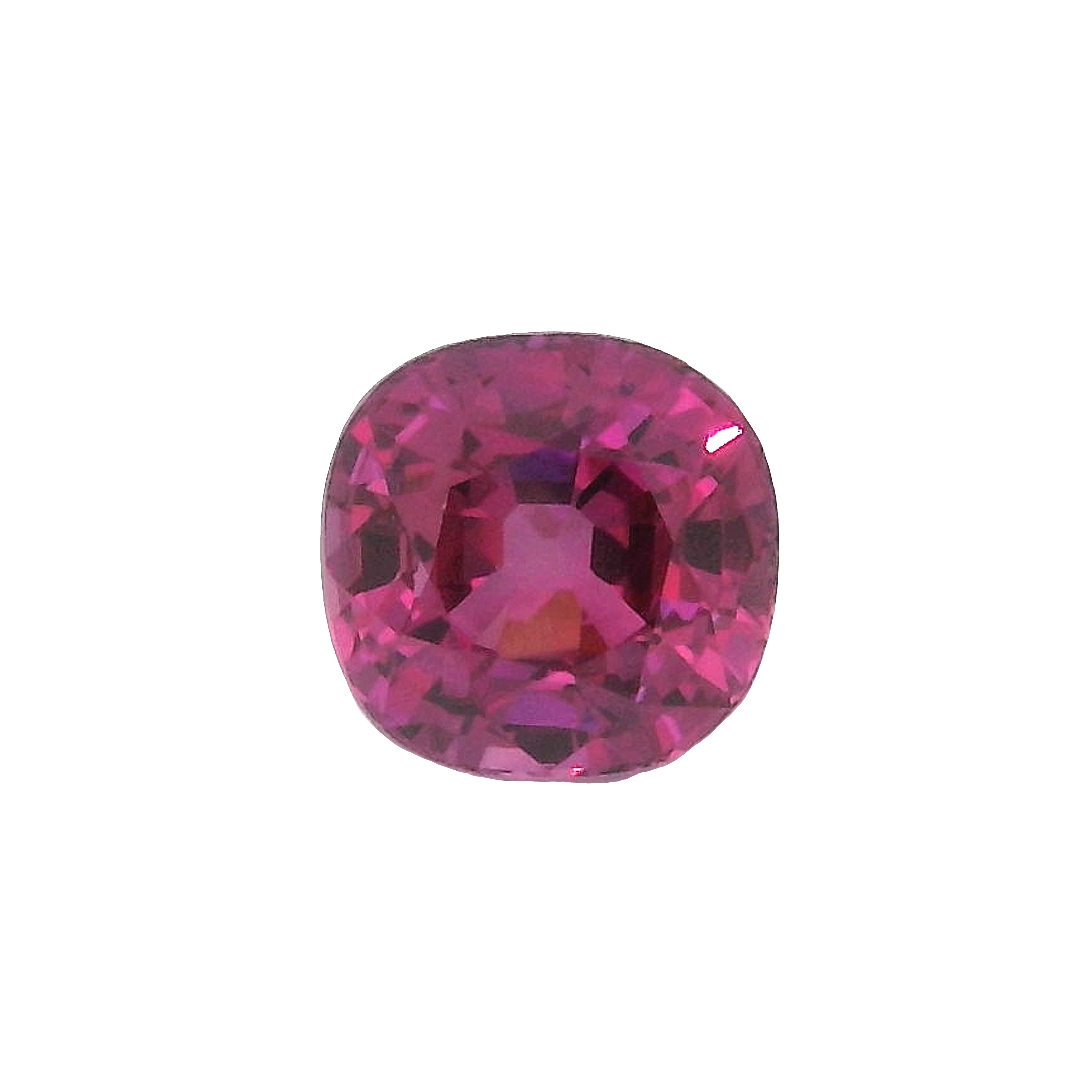 1.37ct , Pink Cushion cut Sapphire