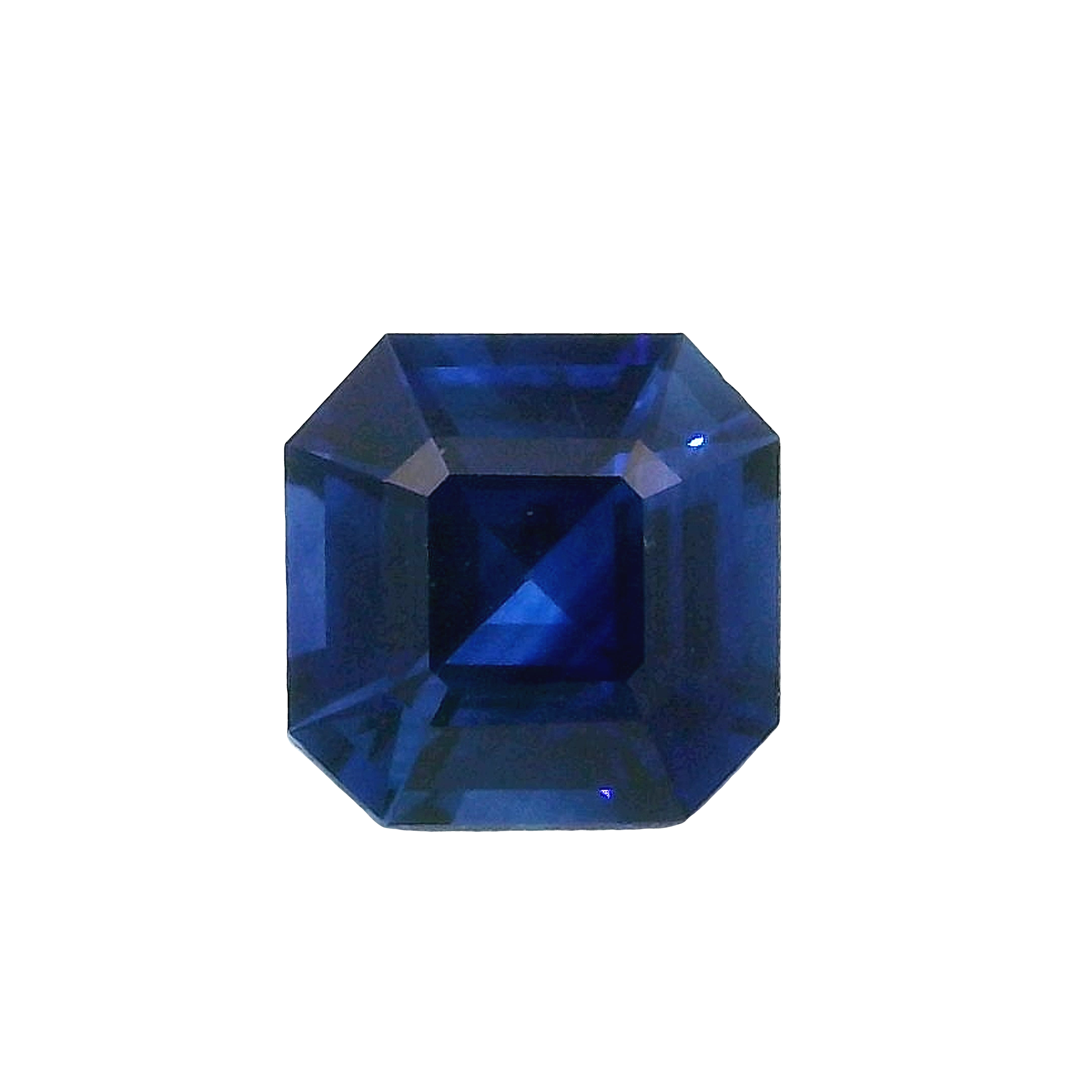 1.26ct , Blue Emerald cut Sapphire