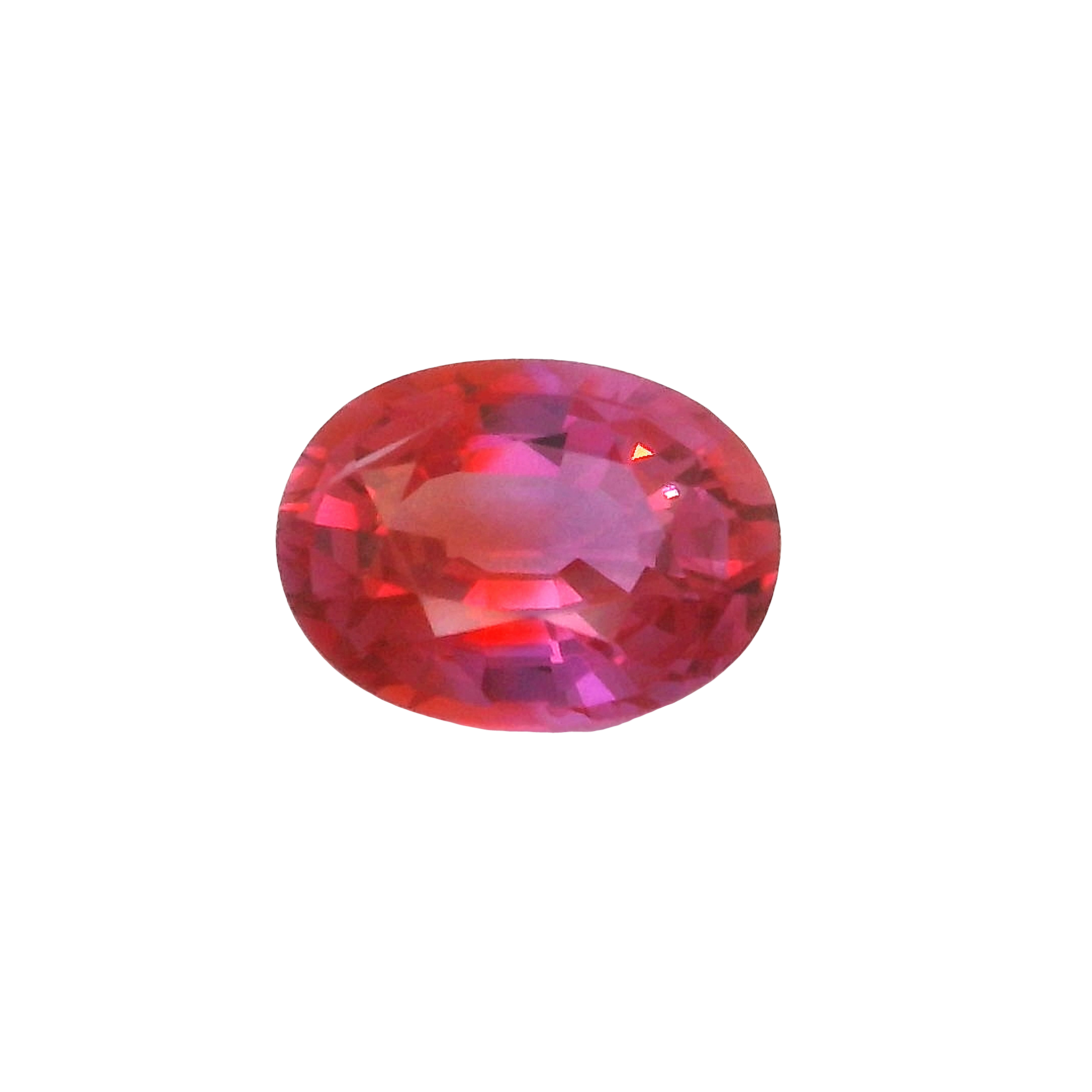 1.08ct , Pink Oval cut Sapphire