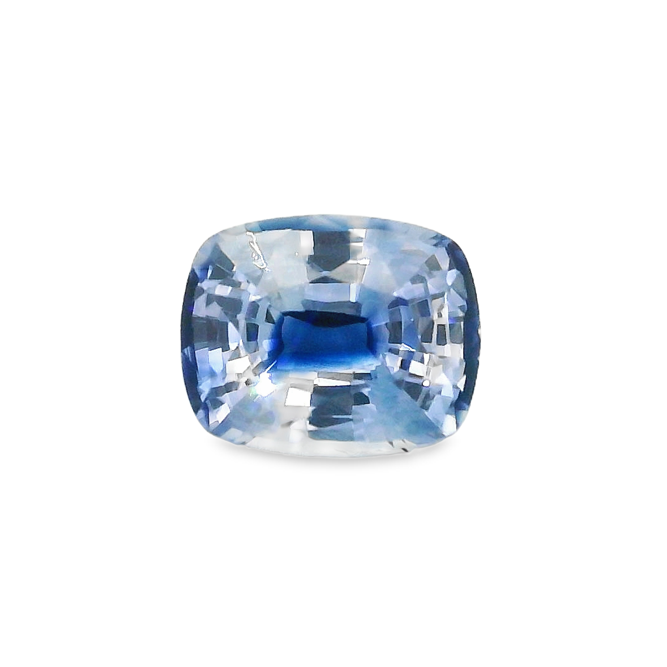 1.61ct Blue Cushion cut Sapphire