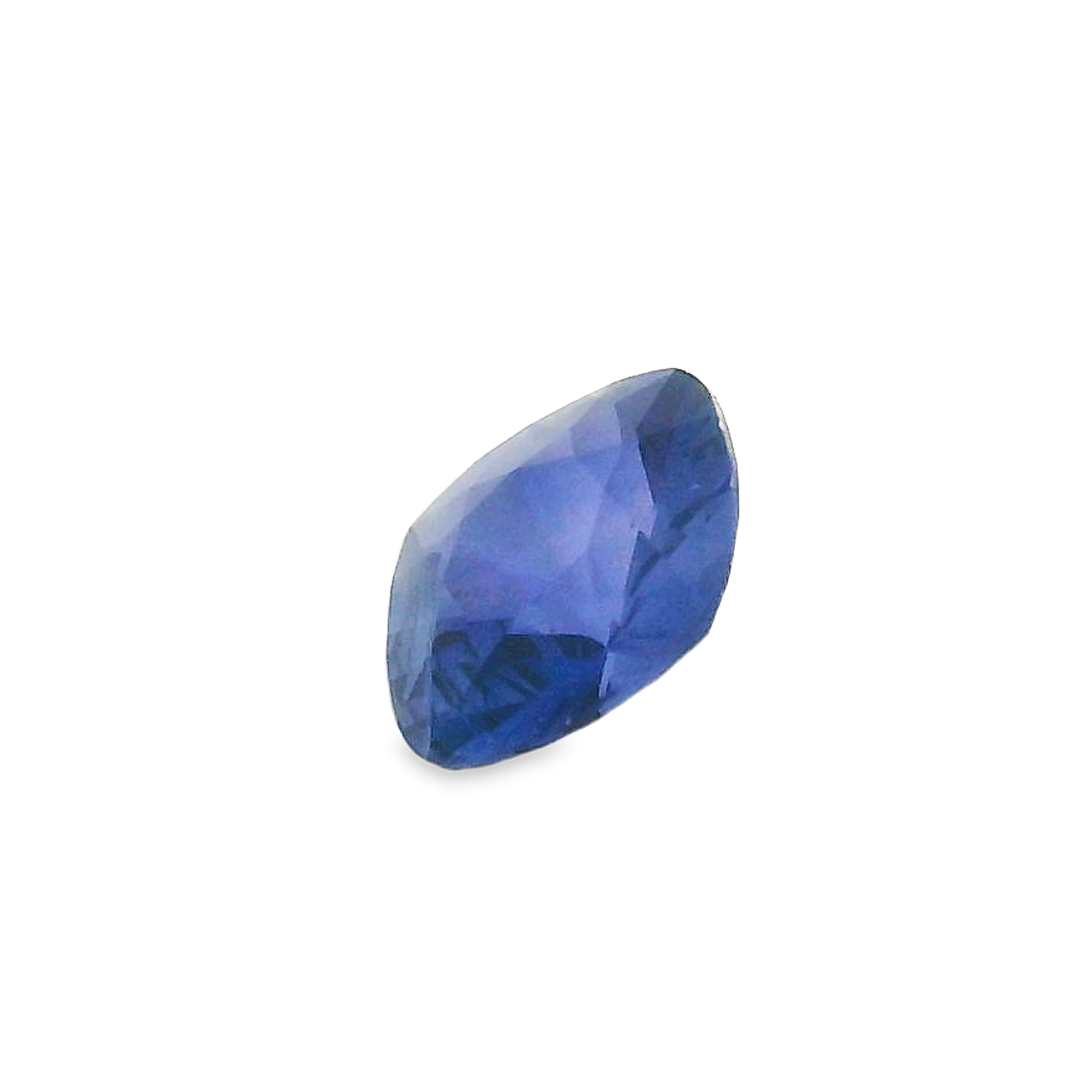 0.71ct Blue Cushion cut Sapphire
