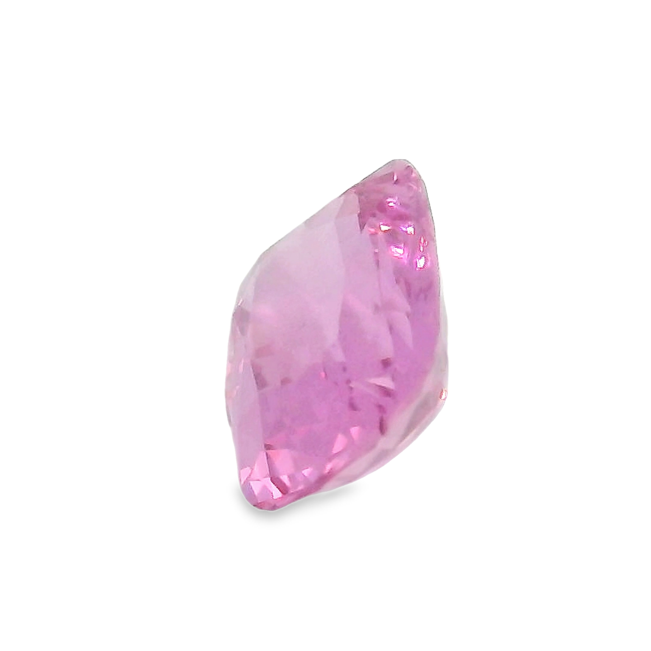1.31ct Pink Cushion cut Sapphire