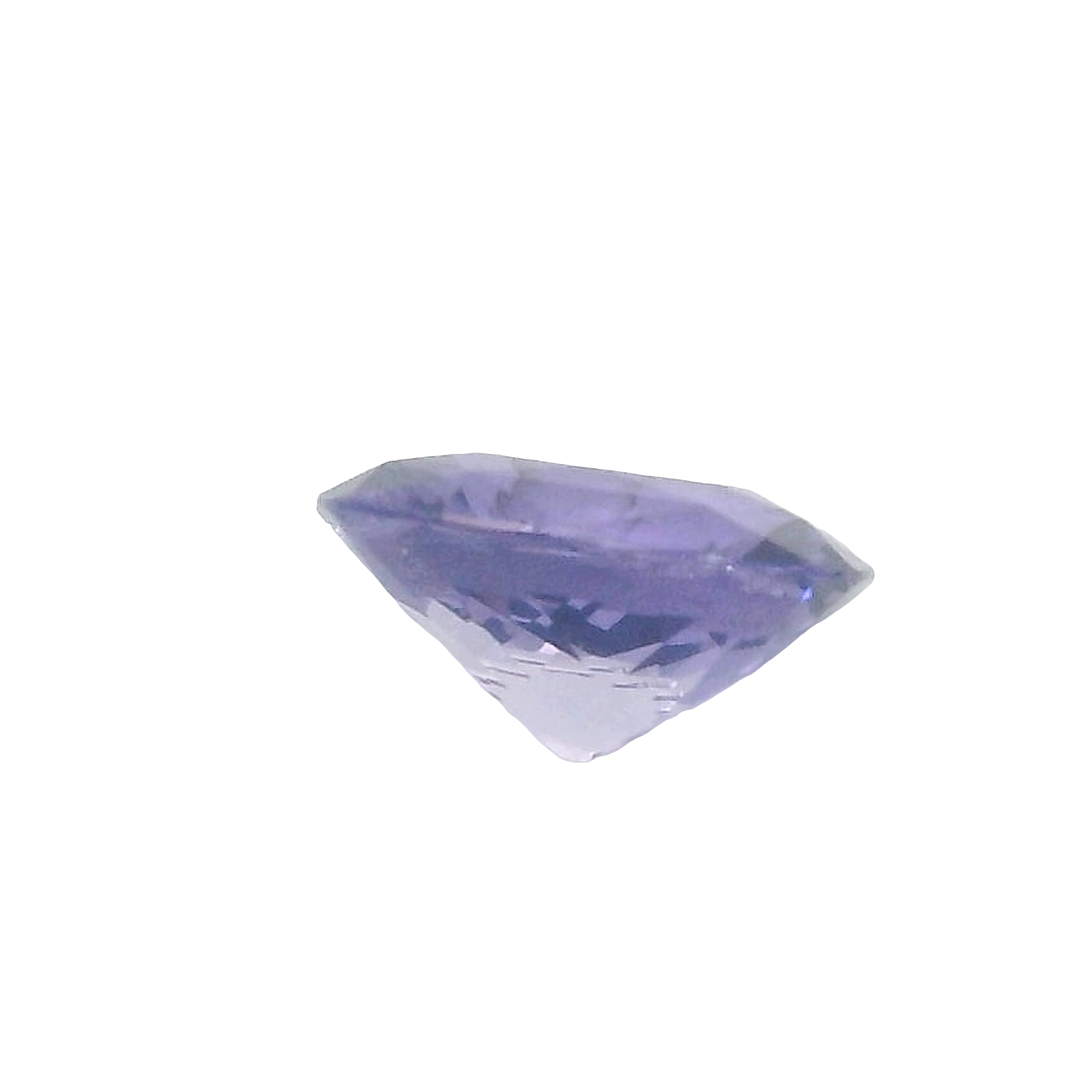 1.13ct Purple Cushion cut Sapphire
