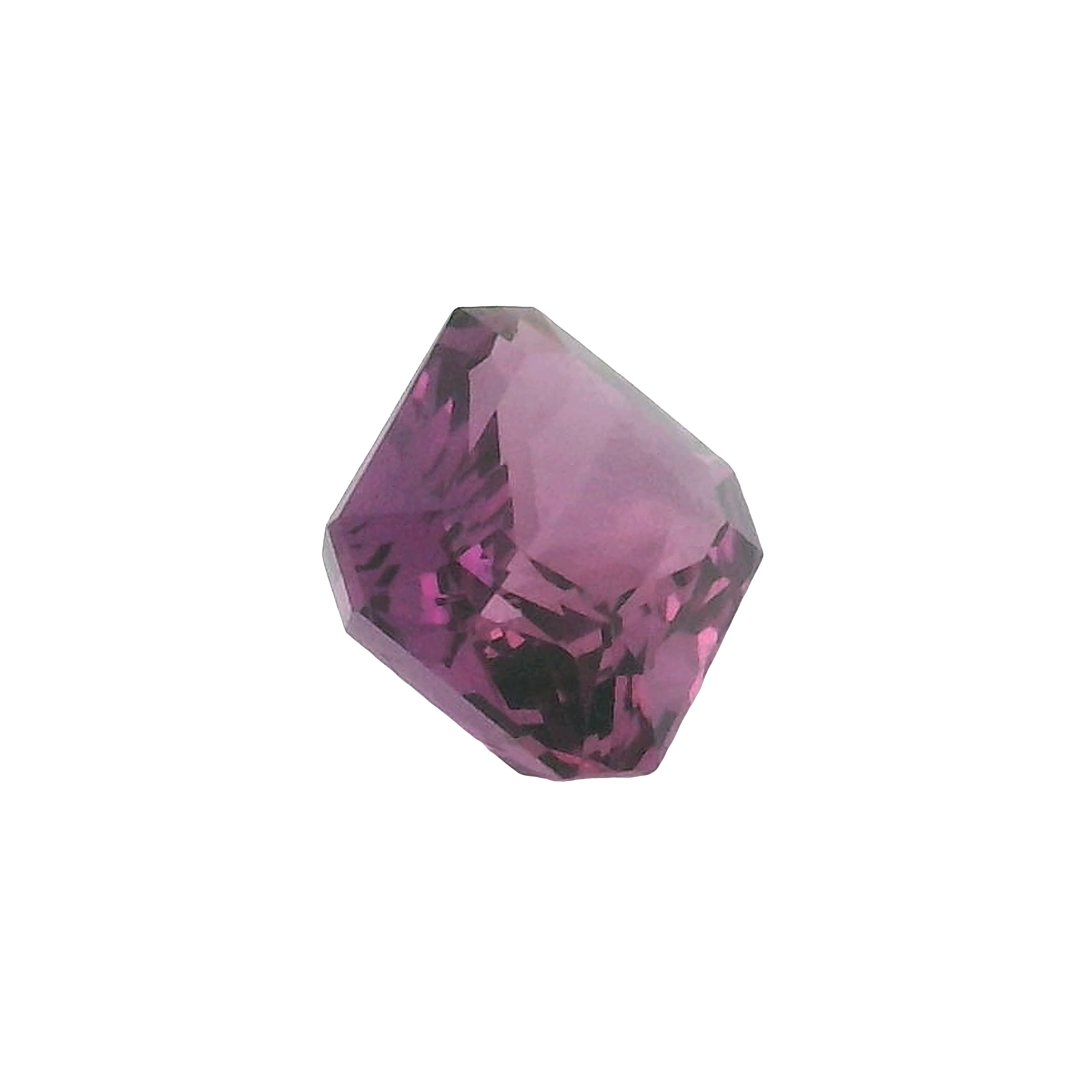 1.10ct Purple radiant cut sapphire