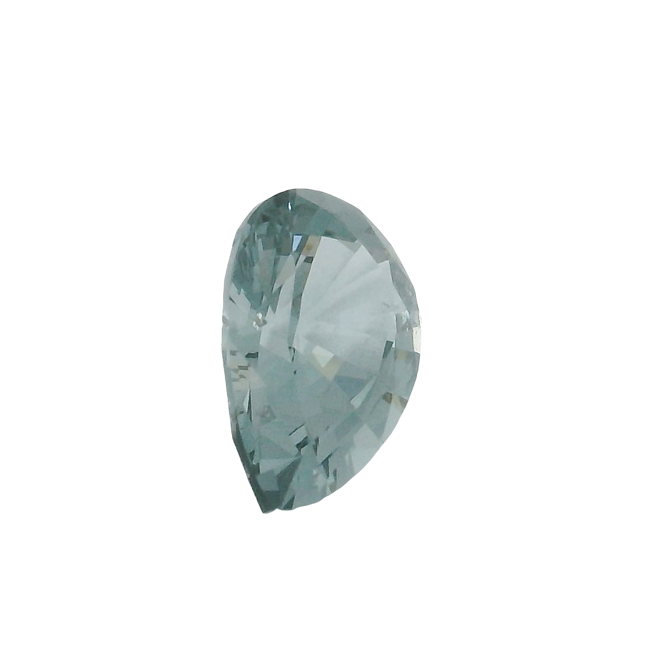 1.59ct Grey Pear cut Spinel