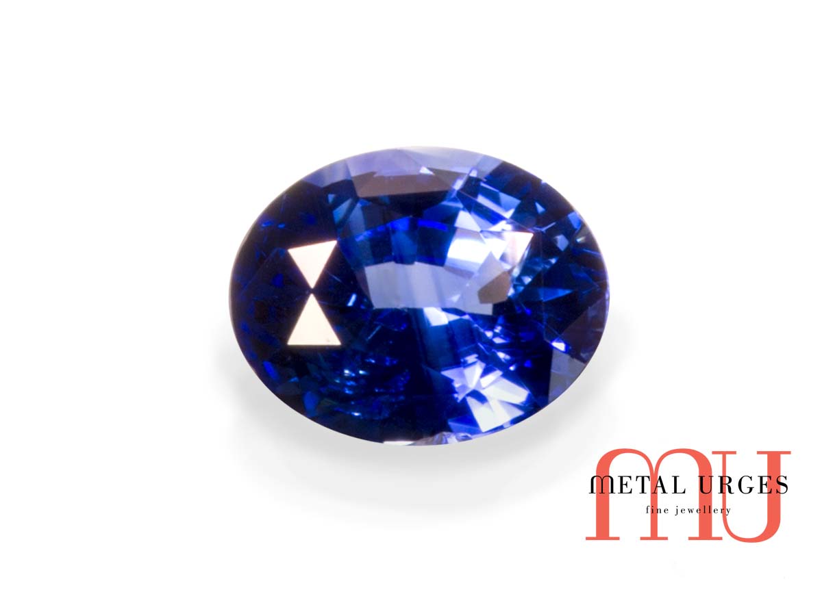 Natural blue sapphire