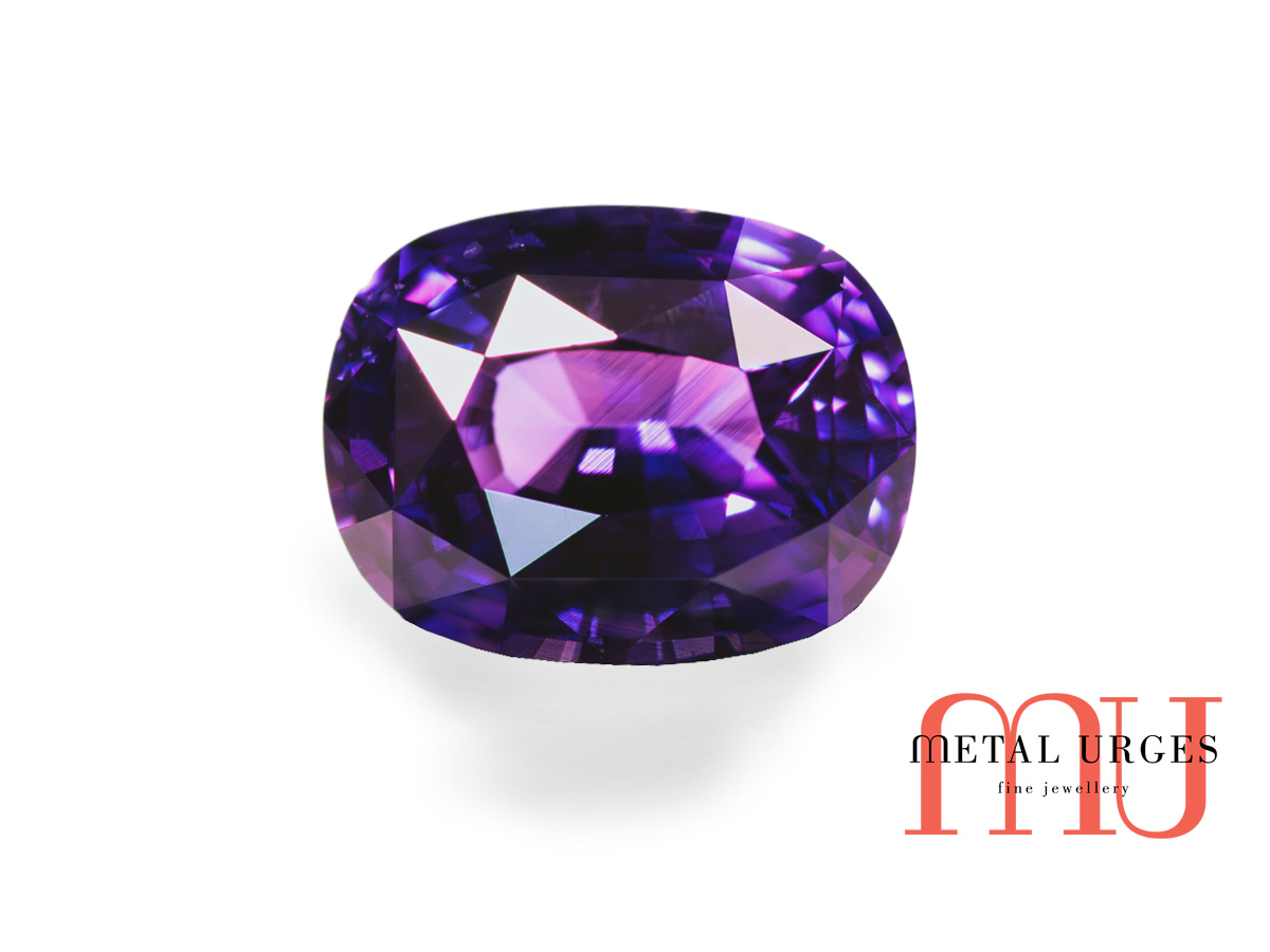 Natural purple sapphire Hobart